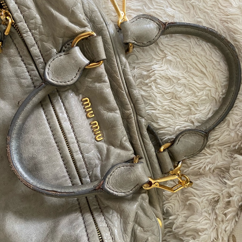 Miu miu nappal leather charm satchel - Picture 7 of 10